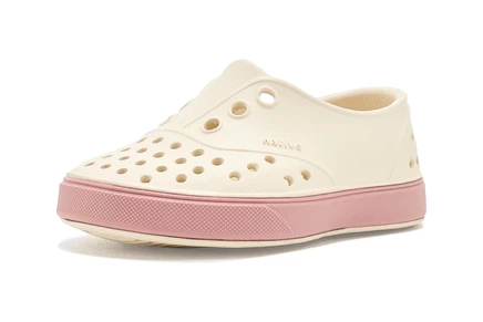 Детские кроссовки Native Shoes Kids Miller, бело-розовые