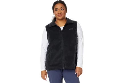 Columbia Plus Size Benton Springs Vest black