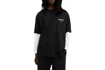 Футболка AllSaints Underground Short Sleeve Crew