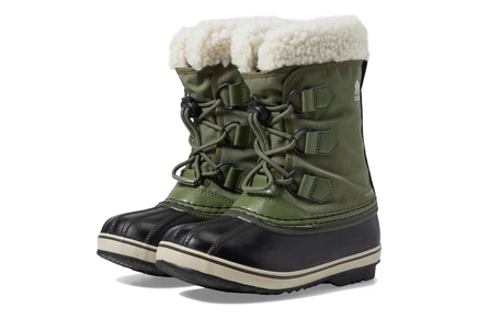 Детские зимние сапоги SOREL Yoot Pac Nylon WP, хаки