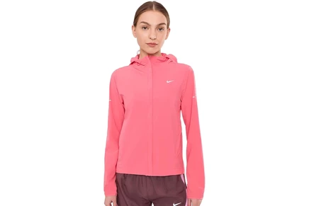 Женская беговая куртка Nike Swift Repel, коралловая/серебристая