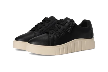Женские кроссовки Clarks Mykah Joy, черные кожаные