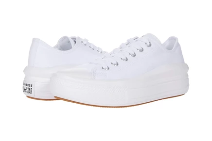 Женские кроссовки Converse Chuck Taylor All Star Move Low Top Platform white/white/white