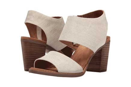 TOMS Majorca Cutout Sandal natural yarn-dye