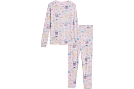 Детская пижама Kickee Pants Kids, сиреневая