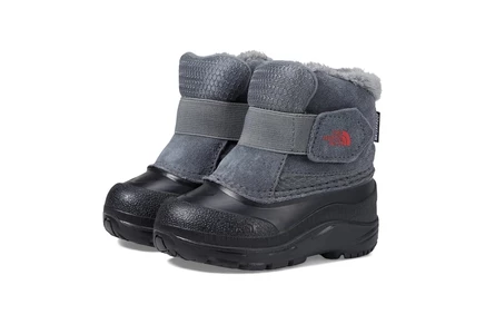 Детские ботинки The North Face Alpenglow II, черно-серые