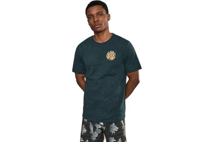 Мужская рубашка Hurley Dead Shred Slub Short Sleeve