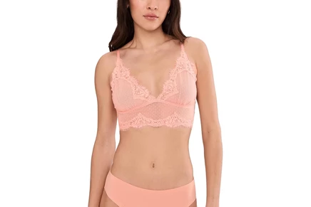 Женский бюстгальтер Free People Fiona Longline, фламинго