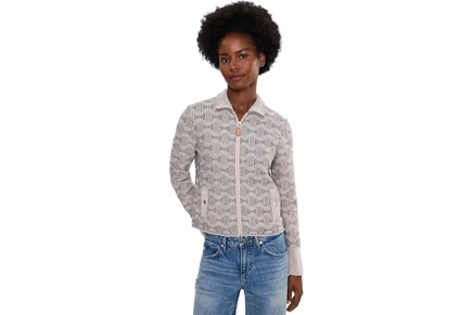Женская куртка NICZOE Dapper Swirl, трикотаж, мультицвет