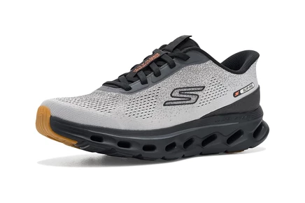 Мужские слипоны Skechers Go Walk 2.0, серо-черные