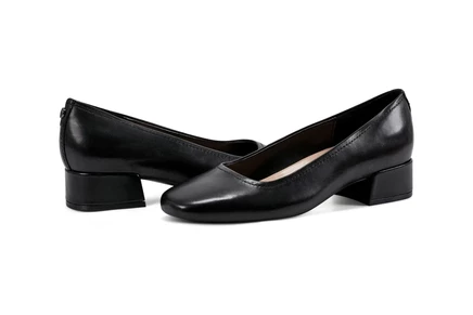 Easy Spirit Jain black leather