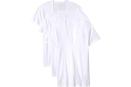 Футболка 2XIST Essential 3-Pack Slim Fit Deep V-Neck T-Shirt