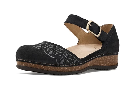 Женские балетки Dansko Mae, угольные