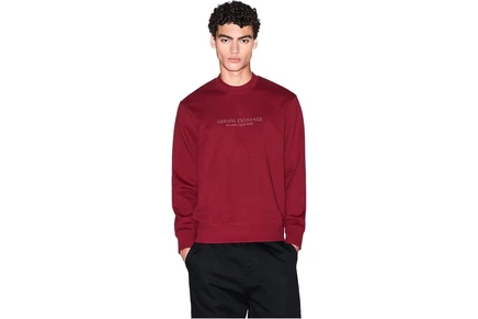 Свитшот Armani Exchange Milano/New York Logo Pullover Sweatshirt