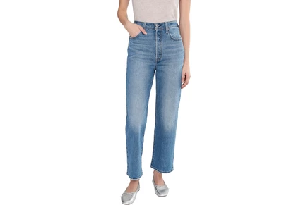 Джинсы Levis Premium Ribcage Crop