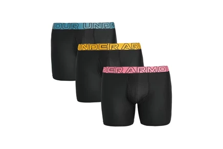 Under Armour 3-Pack Performance Tech Solid 6