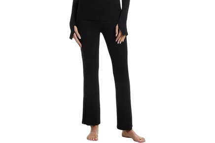 Брюки Barefoot Dreams Ultra Soft Rib Fold Over Pant
