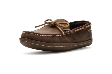 Мужские тапочки L.L. Bean Hand Sewn, коричневые
