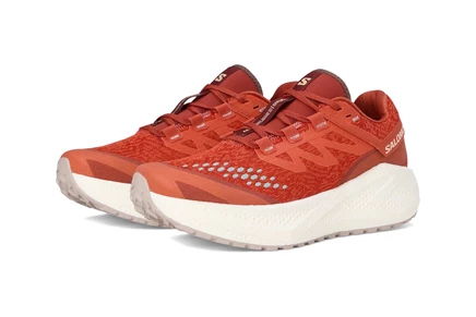 Женские кроссовки Salomon Aero Glide 3 Grvl, охра/ваниль/лиловые