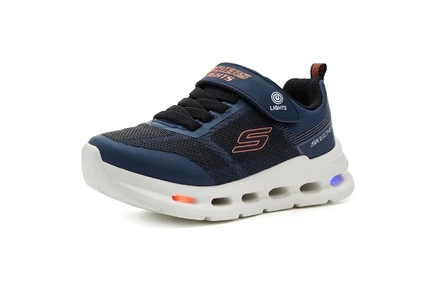 Детские кроссовки Skechers Glide-Step Lights, темно-синие