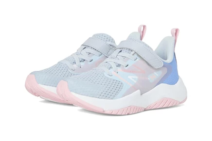 Детские кроссовки New Balance Rave Run v2, голубой/серый/розовый