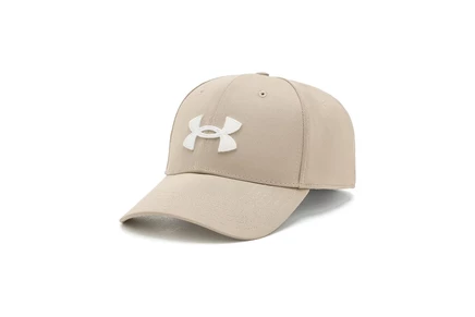 Унисекс кепка Under Armour Blitzing, бежево-белая