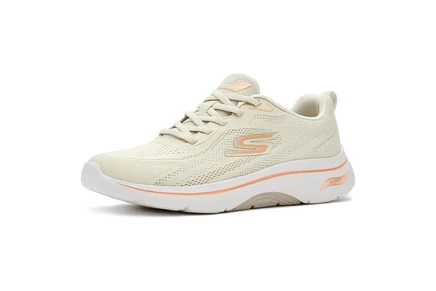 Женские кроссовки Skechers Go Walk 2.0, бежево-персиковые
