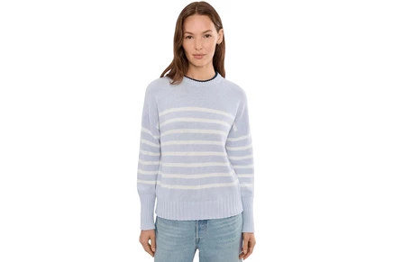 Свитер 525 america Hazel Striped Crew Neck Pullover