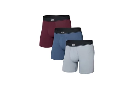 Мужские боксеры Saxx Underwear 3 шт., хлопок, мультицвет