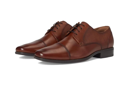 Мужские оксфорды Florsheim Jackson Cap Toe, коньячный