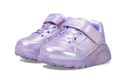Детская обувь для девочек Skechers Kids Uno Lite, сиреневый