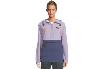 Женский анорак L.L.Bean Mountain Classic, светло-лиловый/тёмно-синий