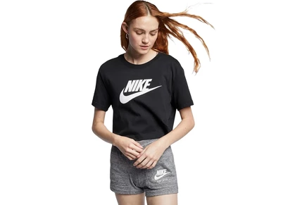 Женская футболка Nike Sportswear Essential Club Cropped Logo T-shirt
