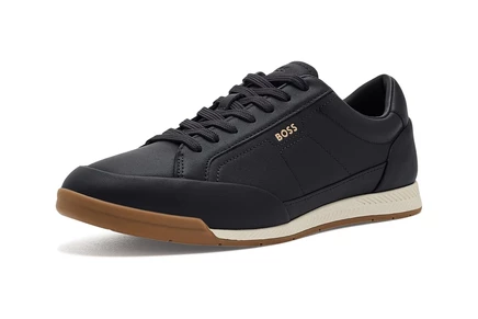Мужские кроссовки BOSS Nitan Leather Low Profile Sneakers