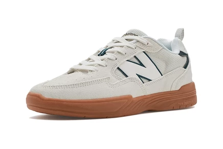 Унисекс кроссовки New Balance Numeric 808 Lite Tiago Lemos, бело-зеленые