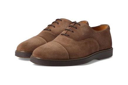Мужские оксфорды Magnanni Landis замшевые, schore suede