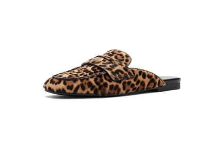 Женские кожаные лоферы Nine West Evans, леопардовые