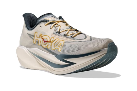 Кроссовки Hoka Cielo X1 3.0, молочно-белые/золотисто-желтые