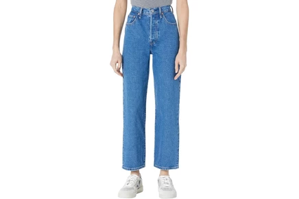 Джинсы Levis Premium Ribcage Straight Ankle
