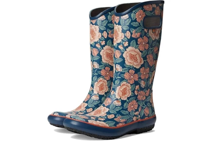 Ботинки Bogs Rainboot Tapestry Floral