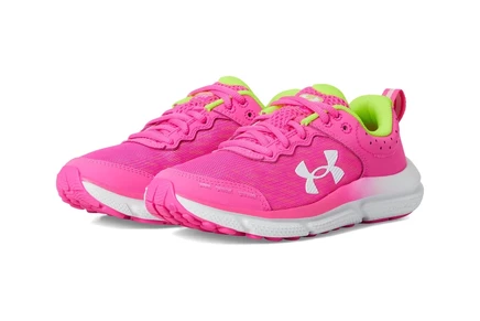 Детские кроссовки Under Armour Kids Assert 10, розово-желтые
