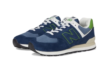 Унисекс кроссовки New Balance Classics U574v1, сине-зеленые