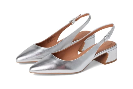 Gentle Souls by Kenneth Cole Georgia silver leather