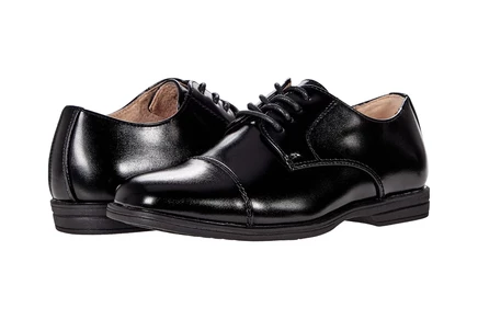 Детские оксфорды Florsheim Kids Rolan Cap Toe, черные