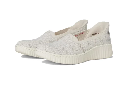 Женские кроссовки SKECHERS Martha Stewart Wilshire Blvd - Glimmer Step Hands Free Slip-Ins natural