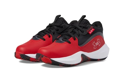 Кроссовки для малышей Under Armour Lockdown 7, красно-черно-белые