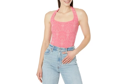 Женское боди Free People With Love, pom-pom