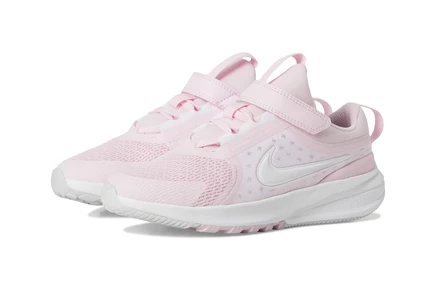 Nike Kids Star Runner 5 (Little Kid/Big Kid) pink foam/white/pink foam/pure platinum