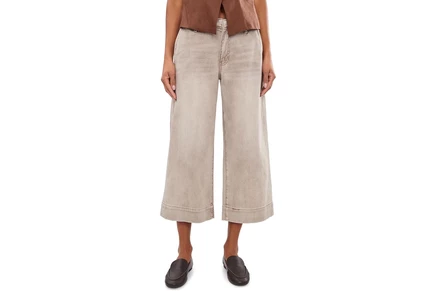 Джинсы Liverpool Los Angeles Petite Mid-rise Weekender Crop Wide Leg Jean 24