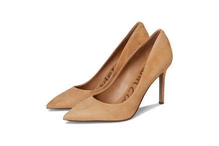Женские туфли-лодочки Sam Edelman Hazel кожаные, песочно-коричневые
